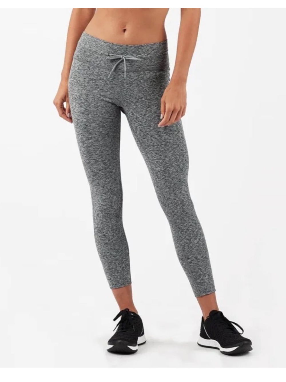 Vuori Daily Legging Heathered Gray Size Small Activewear Yoga Workout Stretch